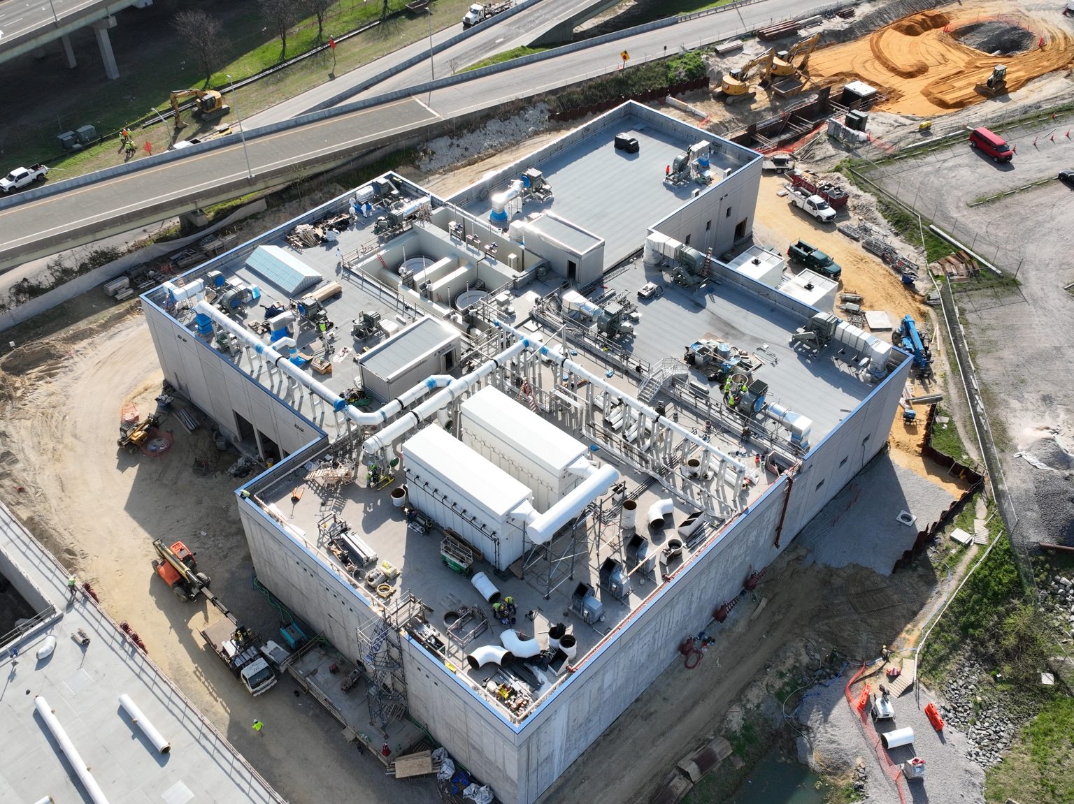 boat harbor treatment plant pump station conversion